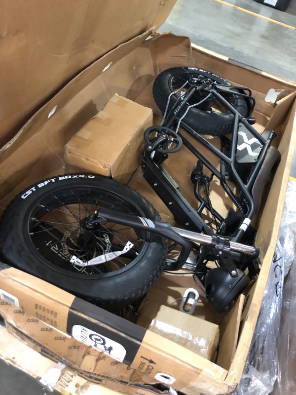 Photo 2 of ***Parts Only*** Hover-1 Pro Series Altai R500/R750 Electric Bicycle with 28 mph Max Speed, 500W Motor Jet Black