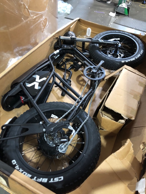 Photo 1 of **wheels show signs of use** Hover-1 Pro Series Altai R500/R750 Electric Bicycle with 28 mph Max Speed, 500W Motor Jet Black