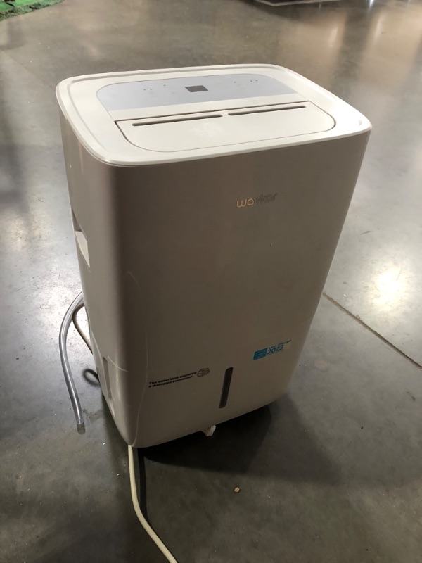 Photo 5 of ***USED - GIVES OFF ERROR CODE - NOT FUNCTIONAL - SEE COMMENTS***
Waykar 120 Pints Energy Star Dehumidifier for Spaces up to 6,000 Sq. Ft at Home, in Basements and Large Rooms with Drain Hose and 1.14 Gallons Water Tank 120 Pints 6000 Sq. Ft