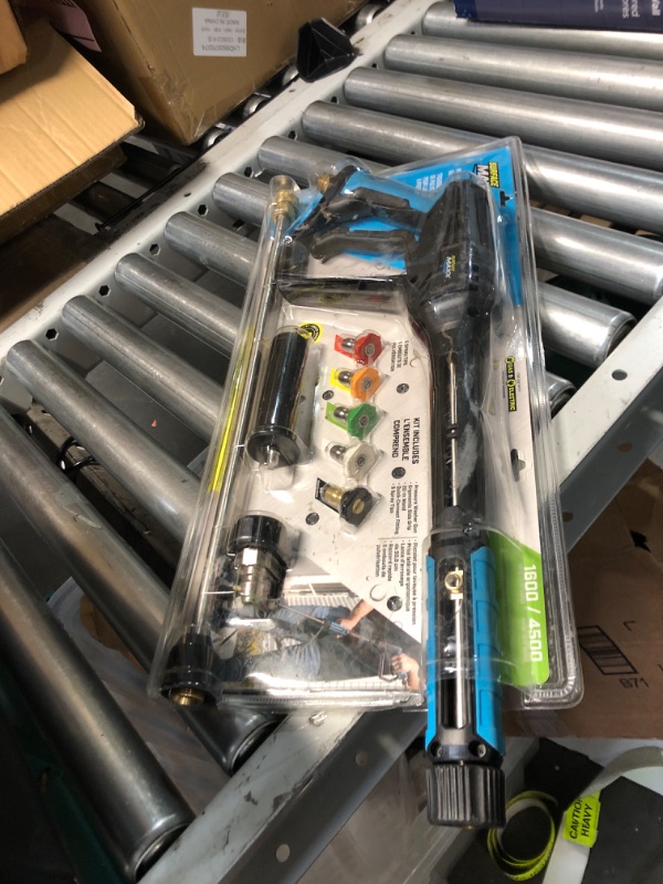 Photo 1 of Blue Hawk 4200-PSI Pressure Washer Spray Gun Kit
