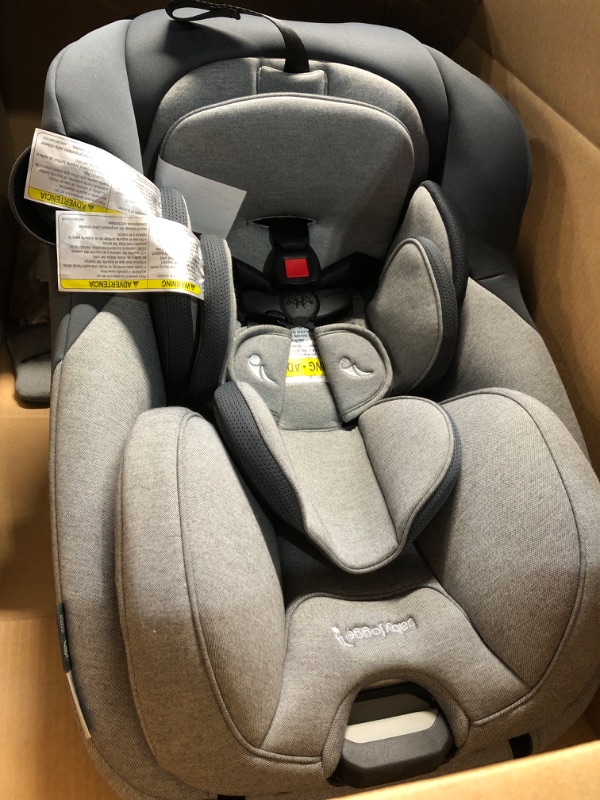 Photo 3 of Baby Jogger City Turn Rotating Convertible Car Seat | Unique Turning Car Seat Rotates for Easy in and Out, Phantom Gre