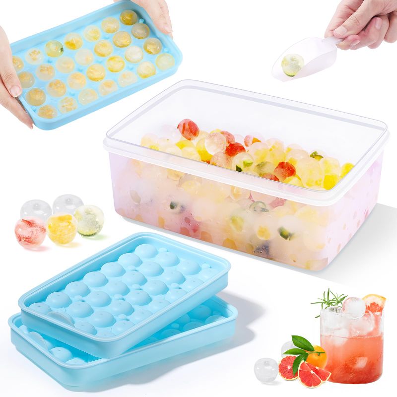 Photo 1 of ***BUNDLE***NO RETURNS***(2 packs) Ice Cube Trays, Silicone