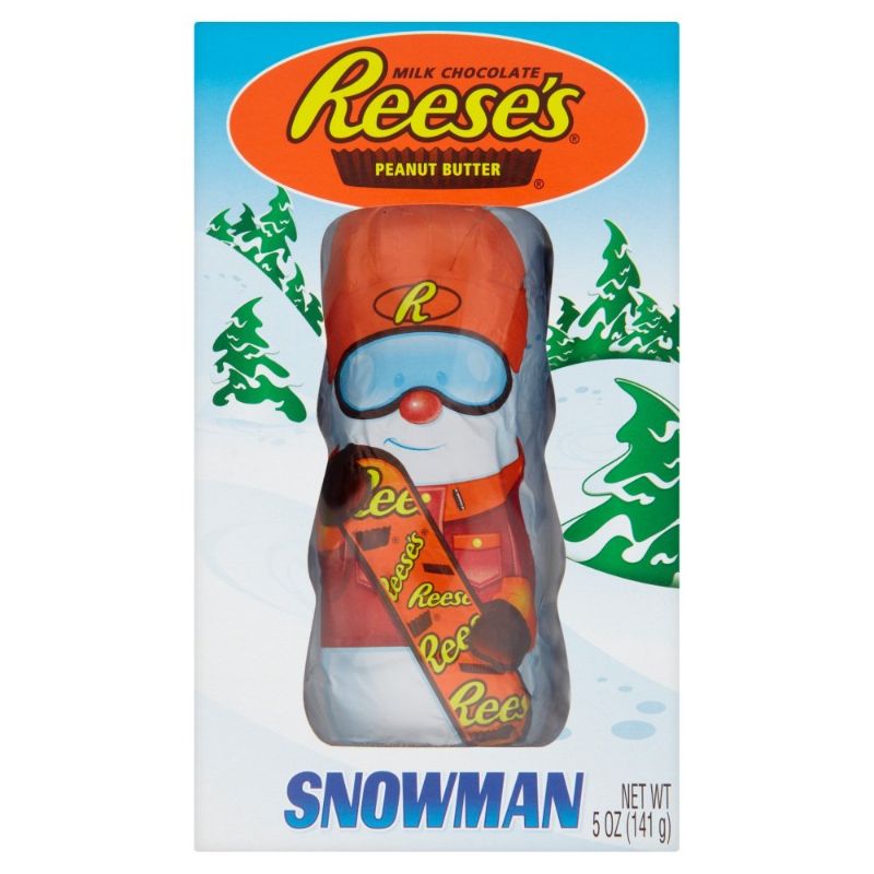 Photo 1 of ***BUNDLE***No Returns***EXP 5/24***( 3 ) REESE'S Holiday Peanut Butter Snowman, 5 Ounce