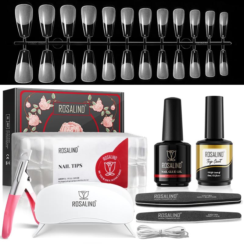 Photo 1 of ***BUNDLE***No Returns***( 2 boxes) ROSALIND Nail Tips Kit