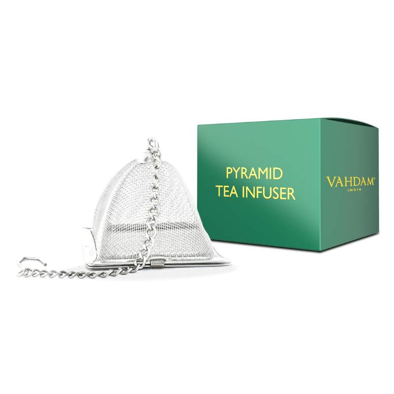 Photo 1 of **BUNDLE**No Returns**( 2 qty) VAHDAM, Pyramid Tea Infuser 