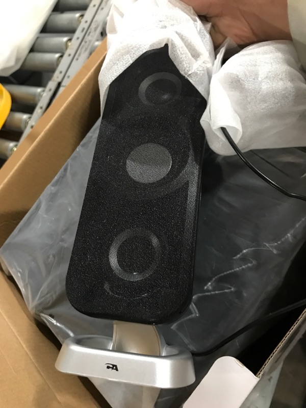 Photo 1 of Cyber Acoustics CA-3908 2.1 Stereo Speaker System with 6.5" Subwoofer and Control Pod - Computer and Home Audio Set with 3.5mm AUX Input for Cellphone, Tablet, Desktop, Laptop, or Gaming CA-3908 Speaker