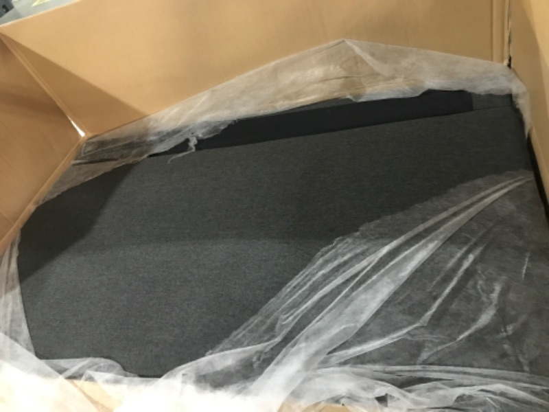 Photo 1 of **ONLY 1 OF 3 PARTS ONLY NON REFUNDABLE**READ NOTES**
Devion Furniture L-Shaped Polyester Fabric Reversible, Pull-Out Sleeper, Dark Gray