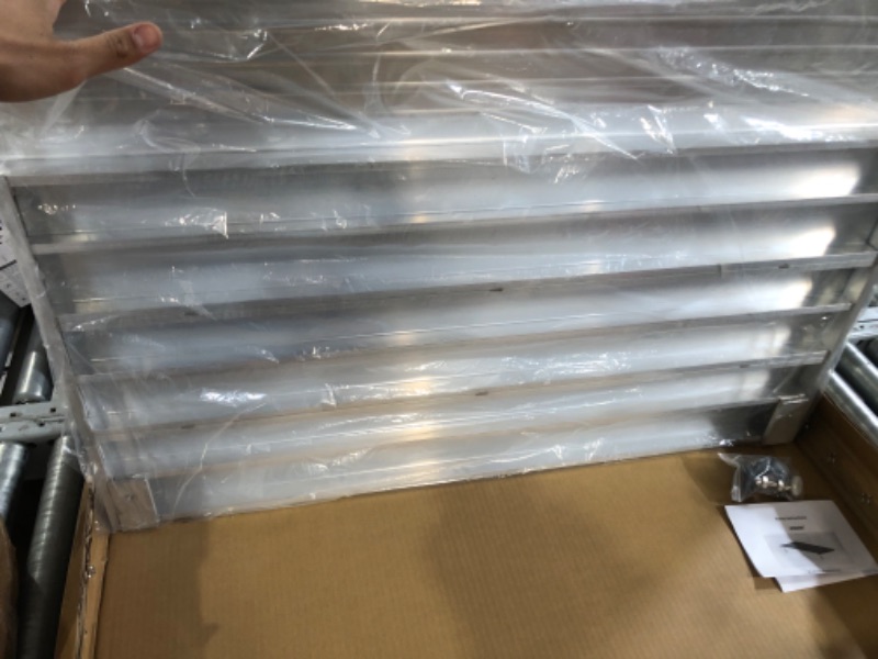 View 3 of UOKRR Upgraded Aluminum Threshold Ramp, 36" L X24 W Non-Slip Surface Ramp for Wheelchair for Home Steps,Threshold Ramps for Doorways?2 Adjustable Height Footings & 1 Door Mat? 24*36 INCH