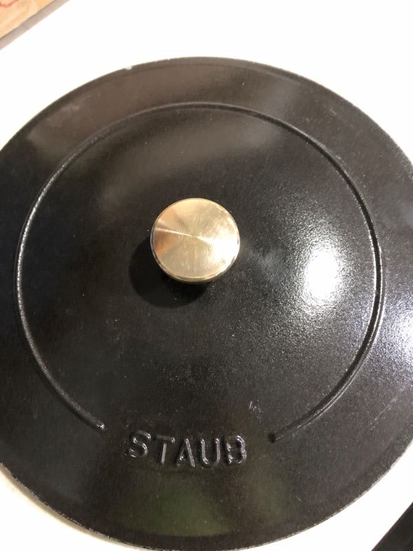 Photo 1 of (see all images) Cast Iron Set 4-pc, Stackable Space-Saving Cookware Set, Dutch Oven, Cast Iron Skillet, Cast Iron Grill Pan