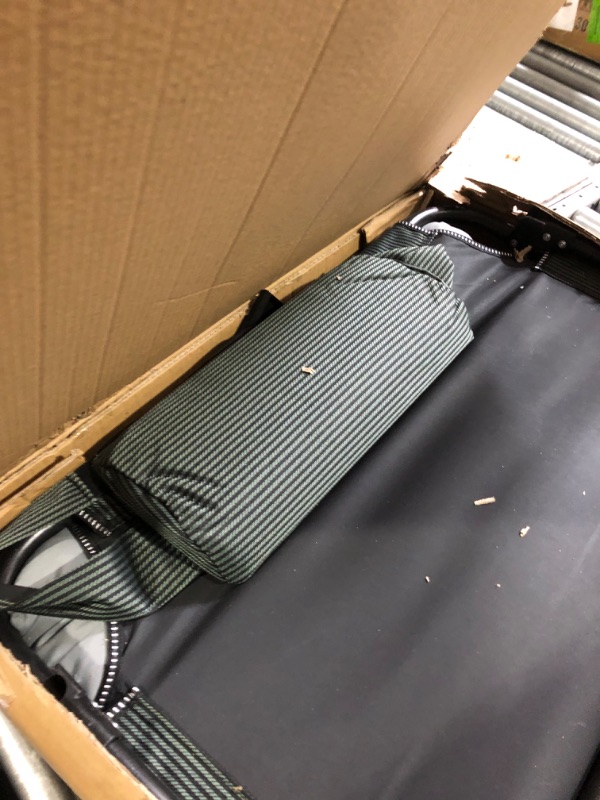 Photo 3 of XL Portable Folding Camping Cot, Oversize 29.5in 