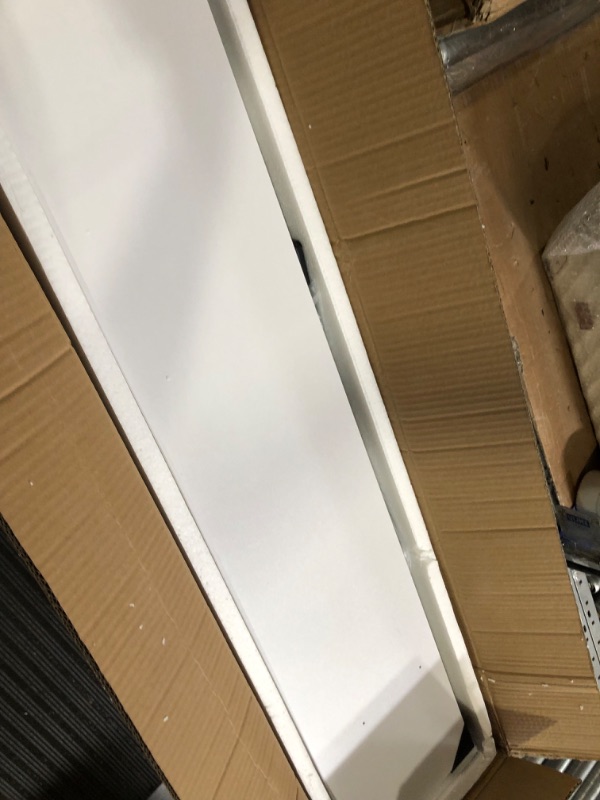 Photo 4 of DINZI LVJ Long Wall Shelves, 47.3Inch Wall Mounted Shelves Set of 2, WHITE