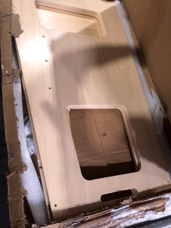 Photo 2 of *** UNKNOWN IF MISSING PARTS *** WOOD CITY Kitchen Step Stool for Kids and Toddlers 