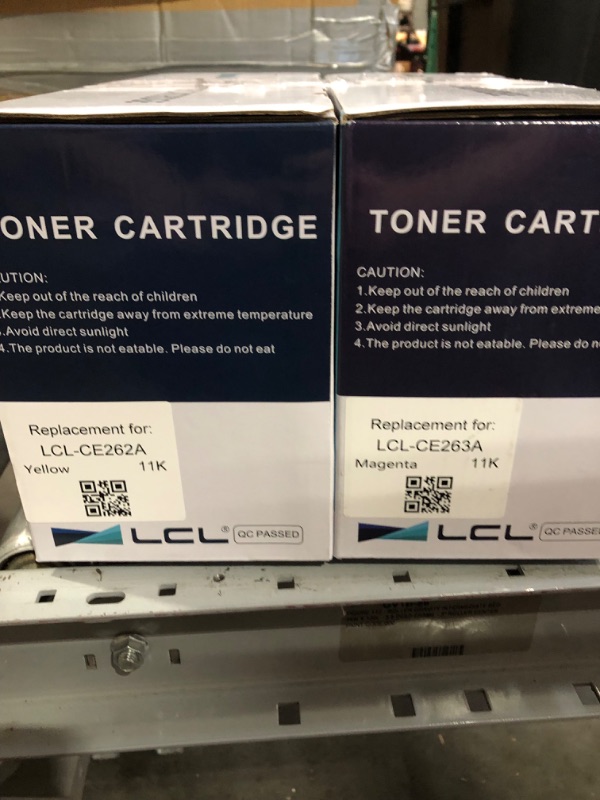 Photo 2 of LCL Compatible P C600 Toner Cartridge Replacement for Ricoh MAGENTA AND YELLOW 