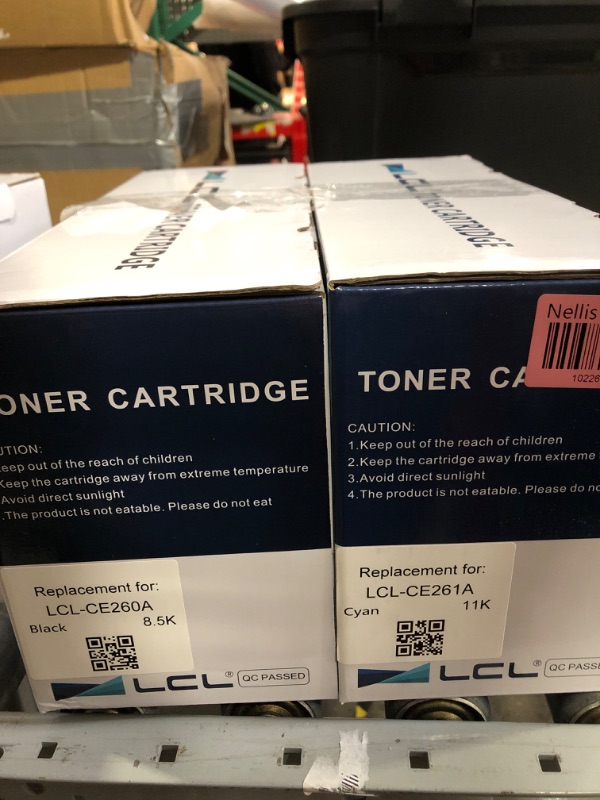 Photo 2 of LCL Compatible P C600 Toner Cartridge Replacement for Ricoh 408310-Black and 408311-Cyan High Yield (2-Pack)