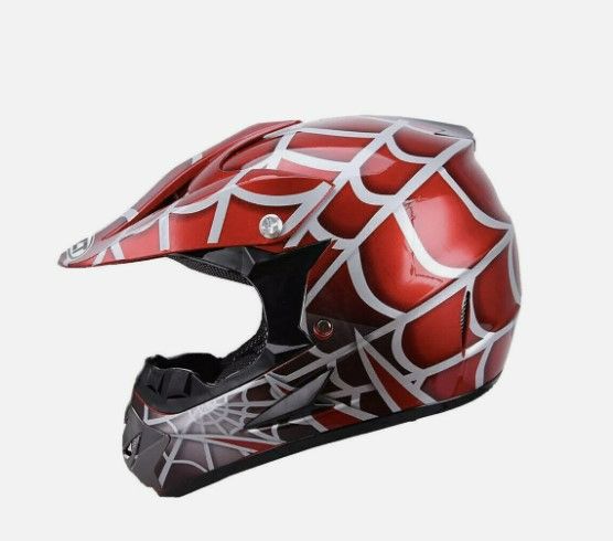 Photo 1 of (READ FULL POST) DOT Youth Helmet Child Kids Motorcycle Full Face Offroad Dirt Bike ATV UTV Large | XL
