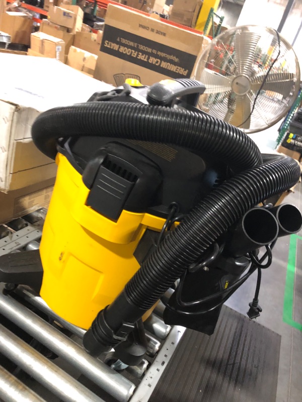 Photo 2 of (not functional)(sold for parts only) DEWALT Stealthsonic Quiet 12-Gallons 5.5-HP Corded Wet/Dry Shop Vacuum