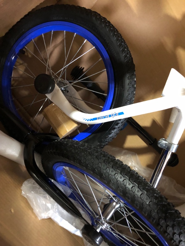 Photo 3 of *** UNKNOWN IF MISSING PARTS *** Bixe Balance Bike | 16inch Wheel Blue