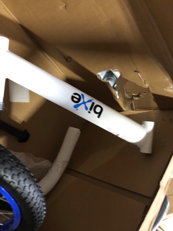 Photo 2 of *** UNKNOWN IF MISSING PARTS *** Bixe Balance Bike | 16inch Wheel Blue