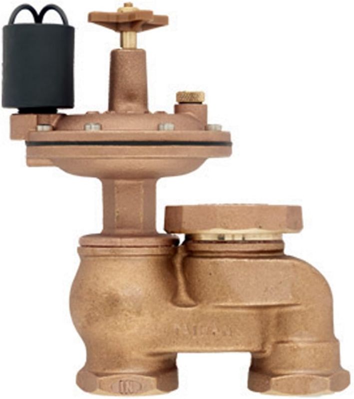 Photo 1 of *** STOCK PHOTO FOR REFERENCE ONLY *** Orbit 0.75-in Brass Electric Anti-siphon Irrigation Valve
