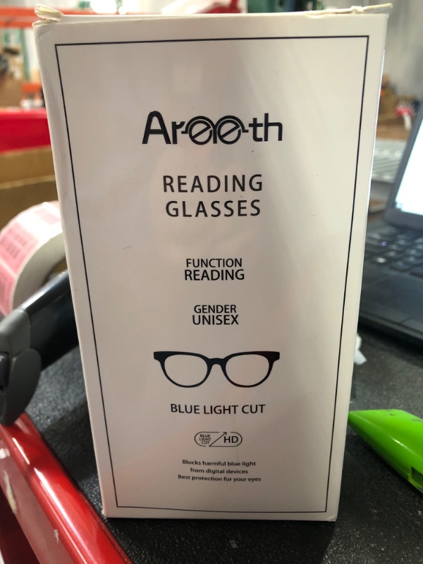 Photo 1 of Areyeth 6 Pairs Oversized Retro Reading Glasses for Women, Oprah Style Large Blue Light Blocking Readers(2.00X) Six Colors 2.0 x