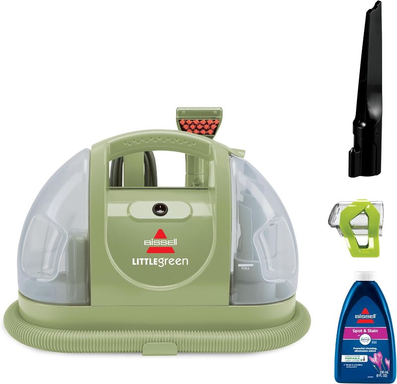 Photo 1 of (solution not included) BISSELL Little Green Multi-Purpose Portable Carpet and Upholstery Cleaner