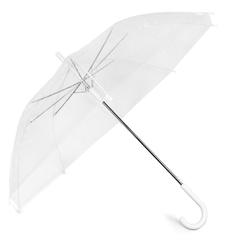 Photo 1 of J&A Homes Clear Bubble Umbrella Rain Windproof 46" Large Style Stick –  Single Pack