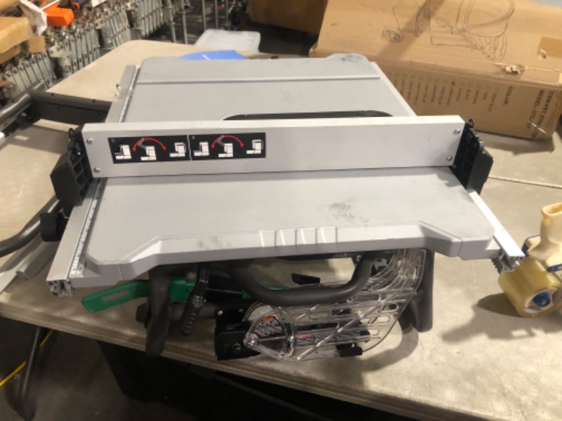 Photo 9 of **UNABLE TO TEST - MAY BE MISSING PARTS**
Metabo HPT 36V MultiVolt™ Cordless Table Saw | 10-Inch Blade | Tool w/ Stand | C3610DRJQ4