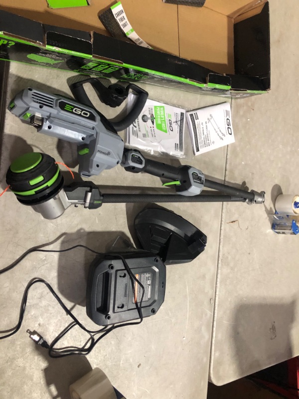 Photo 4 of ***MAJOR DAMAGE - MISSING BATTERY - SEE COMMENTS***
EGO Power+ ST1521S 15-Inch String Trimmer 