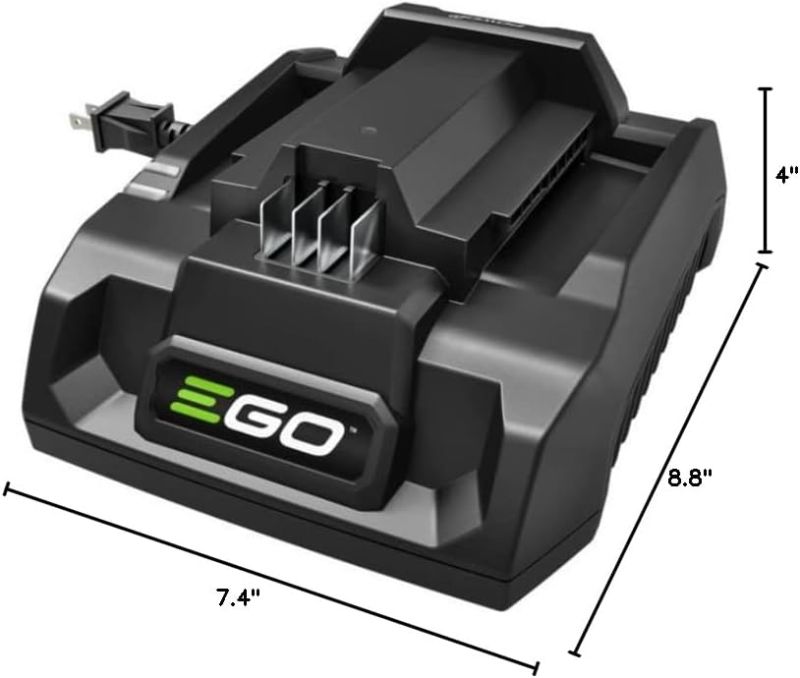 Photo 1 of **UNABLE TO TEST**
EGO Power+ CH3200 56-Volt Lithium-ion 320W Speed Charger, Black