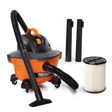 Photo 1 of **MISSING ACCESSORIES**
RIDGID 6 Gallon 3.5 Peak HP NXT Wet/Dry Shop Vacuum with Filter, Locking Hose and Accessories