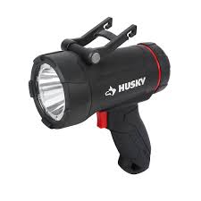 Photo 1 of **MISSING CHARGER**
Husky 2500 Lumens Dual Power Floating Rechargeable Spotlight