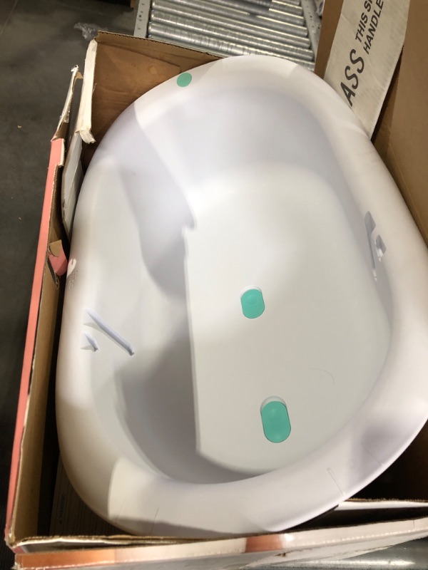 Photo 2 of **PREVIOUSLY USED - MISSING INSERT**
4-in-1 Grow-with-Me Bath Tub by Frida Baby Transforms Infant Bathtub