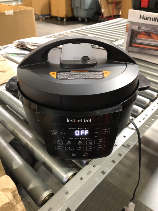 Photo 2 of Instant Pot RIO Wide Base, 7.5 Quarts, Large Searing Base, WhisperQuiet Steam Release 7.5 QT