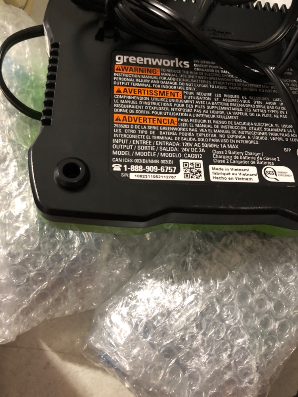 Photo 6 of Greenworks 2 x 24V (48V) 17" Cordless Lawn Mower