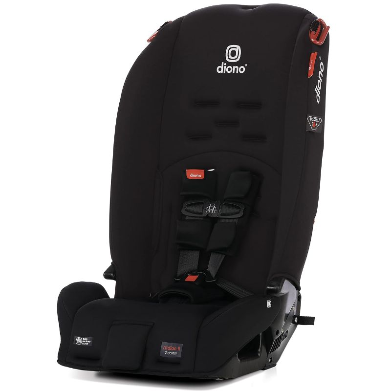 Photo 1 of **PREVIOUSLY USED**
Diono Radian 3R, 3-in-1 Convertible Car Seat, Rear Facing & Forward Facing, Jet Black