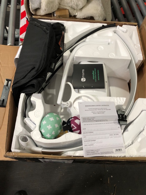 Photo 1 of **UNABLE TO TEST**
4moms MamaRoo Multi-Motion Baby Swing, Bluetooth Enabled with 5 Unique Motions, Black