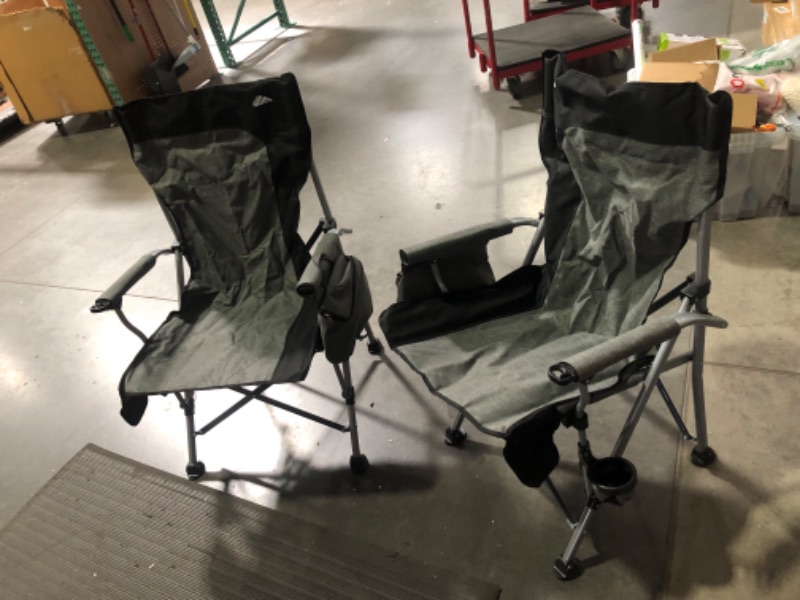 Photo 3 of ***USED - NO PACKAGING - SEE PICTURES***
Ablazer 2 Pack Camping Chairs for Adults, Portable Hunting Chair Supports 350lbs