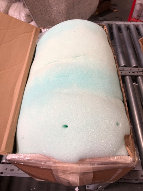 Photo 1 of Mattress Topper, 3 Inch Queen Size Cooling Gel-Infused Memory Foam Mattress Bed Topper