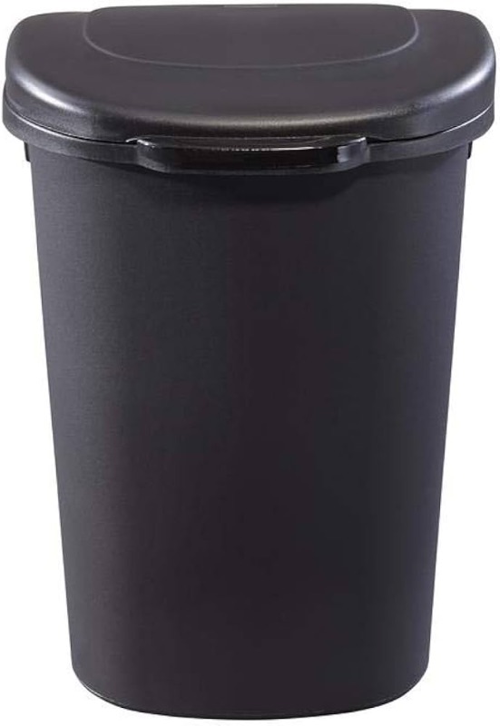 Photo 1 of Rubbermaid Commercial Products Touch Top Trash Can/Wastebasket with Lid, 13-Gallon