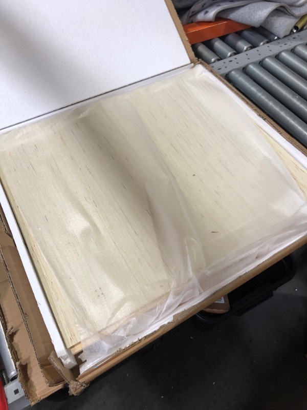 Photo 2 of **PRODUCT PREVIOUSLY OPENED**
WelFurGeer Cabinet Pull Out Organizer, Slide Out Cabinet Organizer B27 (23''W x21''D) Natural Birch Wood 6'' H