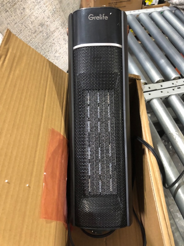 Photo 1 of Grelife Space Heater for Indoor use, 18" 1500W Ceramic Space Heater