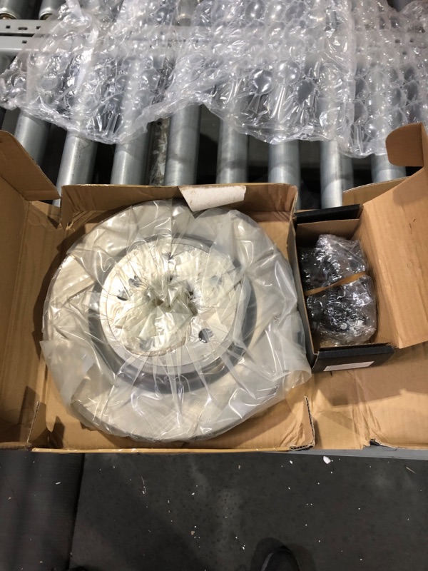 Photo 2 of **OPEN BOX**
R1 Concepts Rear Brakes and Rotors Kit |Rear Brake Pads| Brake Rotors and Pads| Ceramic Brake Pads and Rotors |Hardware Kit