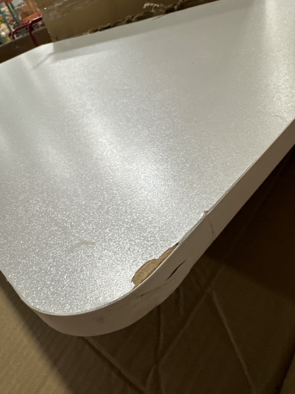 Photo 1 of **MAY BE MISSING PARTS**
WXJHL 47.3 Inch Computer Desk ?Modern Simple Style Office Writing Desk White 47.2"*23.6"