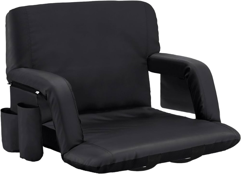 Photo 1 of (READ FULL POST) Sportneer Stadium Seats with Back Support, Bleacher Chairs with Back and Cushion Bleacher Seat
