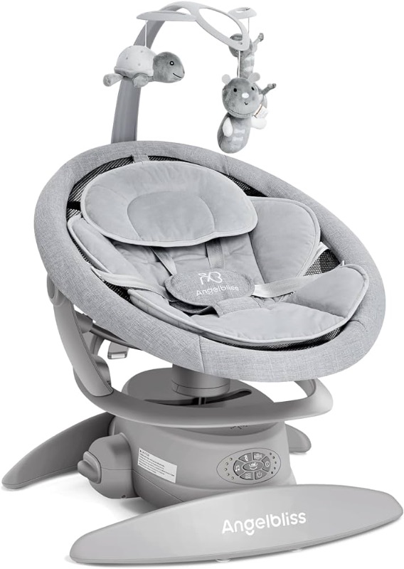 Photo 1 of ANGELBLISS 3 in 1 Baby Swing with Motion Detection, Portable Baby Swings