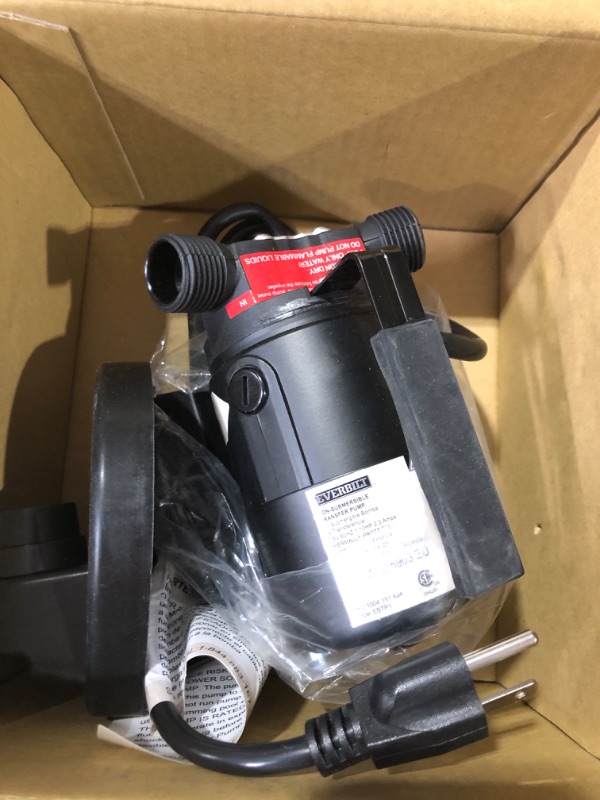 Photo 2 of Everbilt 1/10 hp Transfer Pump