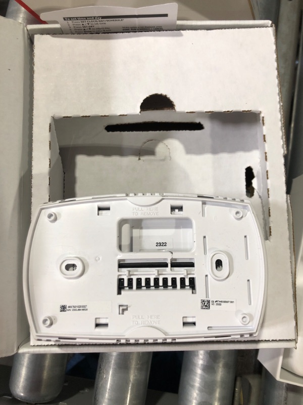Photo 1 of **UNABLE TO TEST**
Honeywell Home Wi-Fi 7-Day Programmable Thermostat