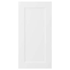 Photo 1 of 28 in. x 80 in. x 1-3/8 in. Shaker White Primed 1-Panel Solid Core Wood Interior Slab Door