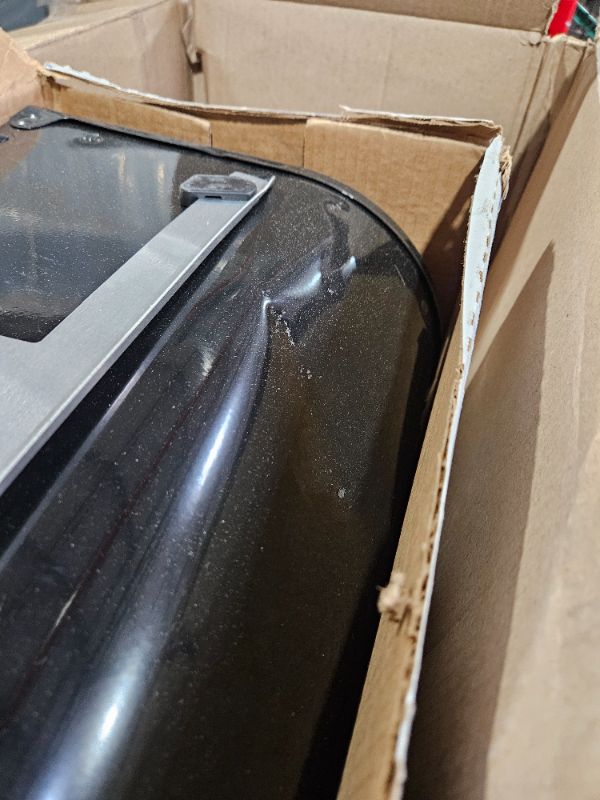 Photo 1 of **DENTED**
Architectural Mailboxes Edwards Large Capacity, Galvanized Steel Post Mount Mailbox, Black