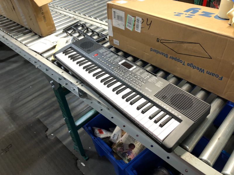 Photo 3 of (NON-REFUNDABLE) 61 Key Keyboard Piano for Beginner Electric Piano Keyboard Set w/Music Stand